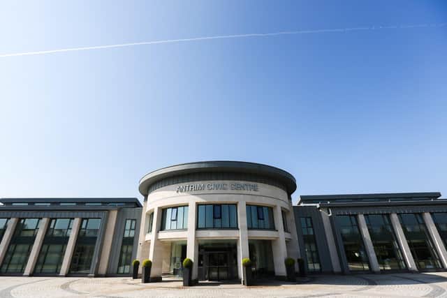 Antrim Civic Centre. Photo supplied by Antrim and Newtownabbey Borough Council.