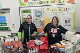Asda Dundonald colleagues ready to donate supplies after Storm Éowyn