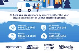 Utility company contact details to keep to hand, in case there are any disruptions to your water, broadband, gas or electricity services.