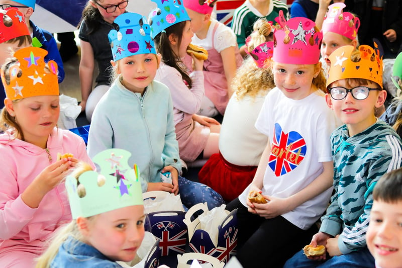 Coronation Big Lunch Celebrations at Harpur's Hill Primary School.