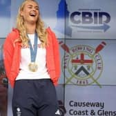 Coleraine's golden girl Hannah Scott. CREDIT PRESS EYE