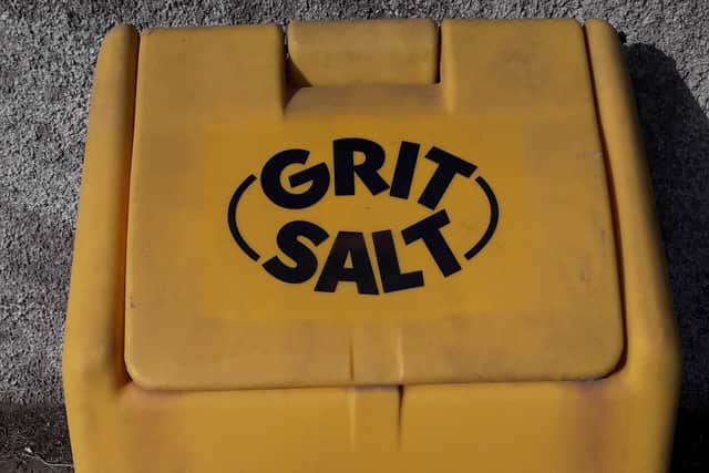 Grit box. Photo by:  Photo by: Local Democracy Reporter Service