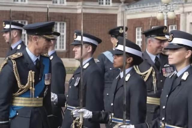The Duke of Edinburgh was the reviewing officer at the commissioning ceremony. Photo submitted