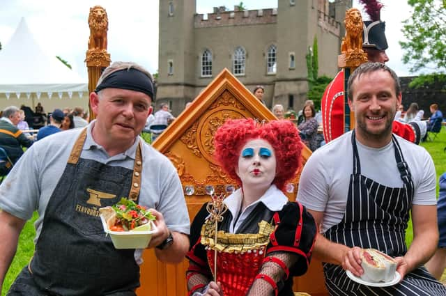 Barry, The Flavoursmyth and Niall McSharry, The Gardener's Kitchen with the Queen of Hearts