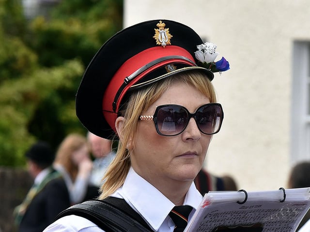Derryfubble Accordion Band, County Tyrone. TH39.