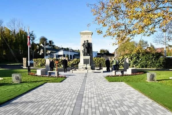 The fallen will be remembered at Larne War Memorial this Sunday (November 13).