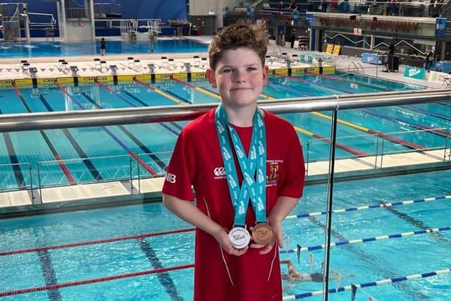 Success for young swimmer Archie Niblock at the Irish Minor School Championships in Dublin