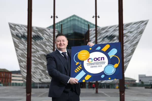 Martin Flynn, Chief Executive of OCN: “We have been delighted with the huge response from learners and their education and training providers." CREDIT DARREN KIDD