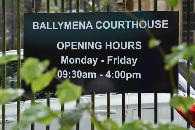 The case was mentioned at Antrim Magistrates Court, sitting in Ballymena. Picture By: Arthur Allison/Pacemaker Press