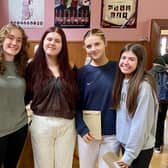Kristen Moore, Lydia Nimick, Sophie Jones, Lucy McClung and Katie Spence.