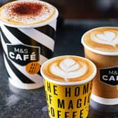 Recyclable coffee cups at M&S