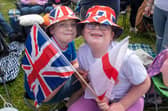 Enjoying the day at Scarva on Saturday are, Alfie Downey (11) and sister, Lilly (10). TH 108.