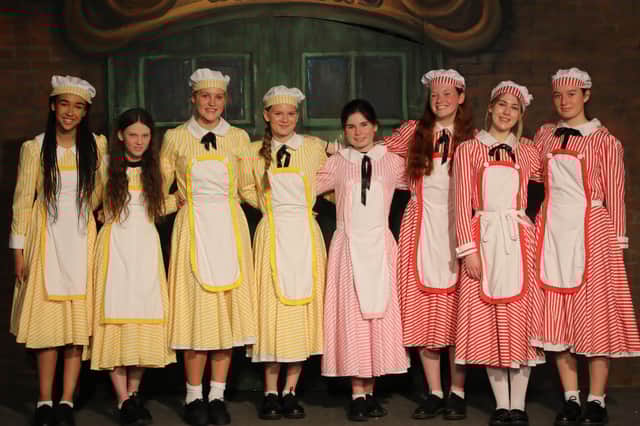 Toot Sweet Dancers in Chitty Chitty Bang Bang.