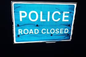 The Washington Highway has been closed by the police.