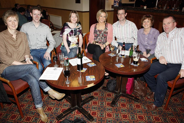 Pictured enjoying the Portrush Music Society Night at the Races at Rathmore Golf Club back in 2010