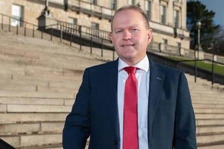 DUP MLA for Newry and Armagh, Gareth Wilson.