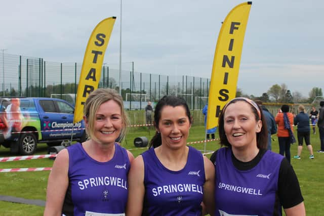 Anne Marie McKenna, Leisa McKenna & Antoinette Conway at the Purple Ladies