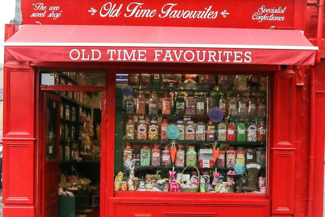 Belfast’s oldest sweetshop, Old Time Favourites, has kept customers returning for more 100 years with its variety of traditional sweets like midget gems, tea cakes and, an old favourite, the Chelsea Whopper. The store also features new additions like Mega Sours, Wonka Bars and many international candies that will guarantee nobody leaves empty handed.
For more information, go to OTFSweets.com