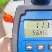 The driver was caught travelling at 111mph. Picture: PSNI