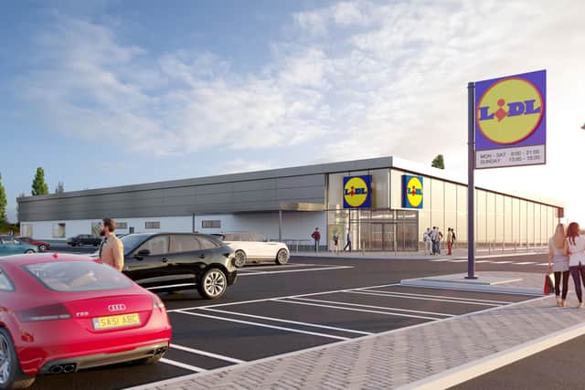 Lidl Northern Ireland has submitted plans to create a new, state-of-the-art concept store at a 27,000 sq ft site at Sprucefield Park in Lisburn, creating 15 new jobs