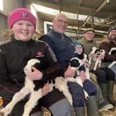 Pictured are four generations of the Beatty family from Aughnacloy.