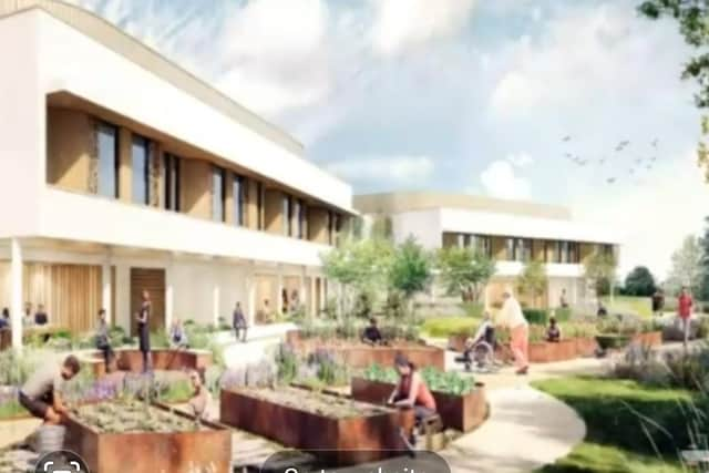 Artist’s impression of the new Birch Hill hospital. Pic: Northern Health and Social Care Trust