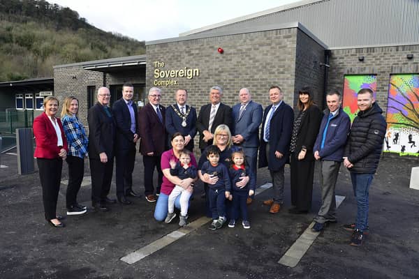 The official opening of The Sovereign Complex following its £1m extension and renaming.