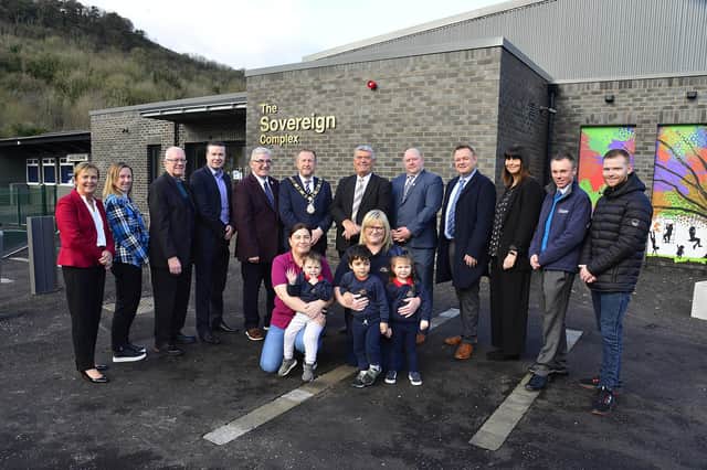 The official opening of The Sovereign Complex following its £1m extension and renaming.