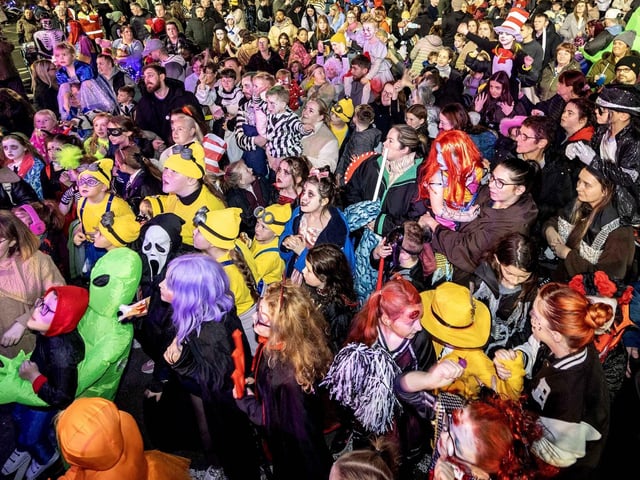 Roemill Playing Fields was the venue for an evening of spooky entertainment as visitors dressed up and took part in the fancy dress competition, with prizes up for grabs for some of the most creative costumes on the night.