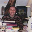 Jan Morris pictured with the Belfast author Paul Clements in 1994. Pic credit: Paul Clements