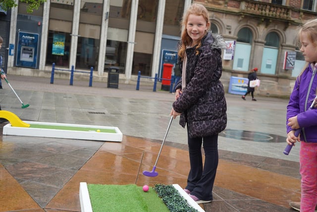 Coleraine BID's Easter family fun days.