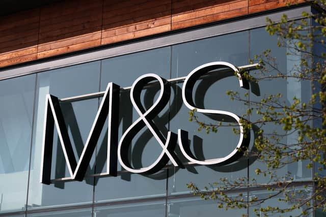 File image of an existing Marks and Spencer store (Photo by Naomi Baker/Getty Images).