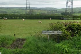 Planning permission has been granted for a proposed battery energy storage system (BESS) on the Ballyvallagh Road outside Larne. Picture: Google