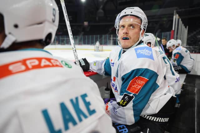 Pictured is Belfast Giants' captain Mark Cooper. Picture: William Cherry/Presseye