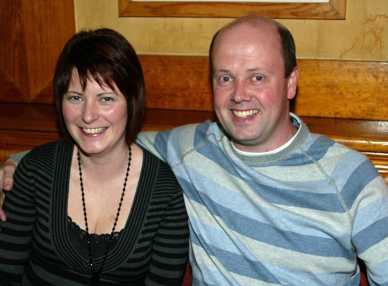 Tracy and Neil Hall enjoyed the New Year 2008 celebration at the Windrose. Ct01-005tc