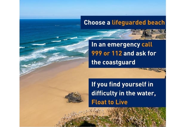 There is nothing better on a sunny day than enjoying a swim or paddle at one of the Causeway Coast's Blue Flag beaches. The area is also a mecca for watersports enthusiasts. Now, this may sound obvious but so many visitors never bother to check what times the tides will be for the day or whether they are bathing at an RNLI lifeguard beach. It's very easy to check out this information in advance and it may help visitors avoid what could be a very dangerous mistake.