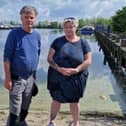 Thomas McElhone and Mary Elizabeth O'Hagan pictured at Ballyronan Marina. Credit: National World