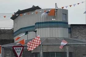 TUV chairman Councillor Keith Ratcliffe has written to the Chief Constable following the erection of Armagh GAA flags at Lurgan PSNI station.  Photo: Keith Ratcliffe