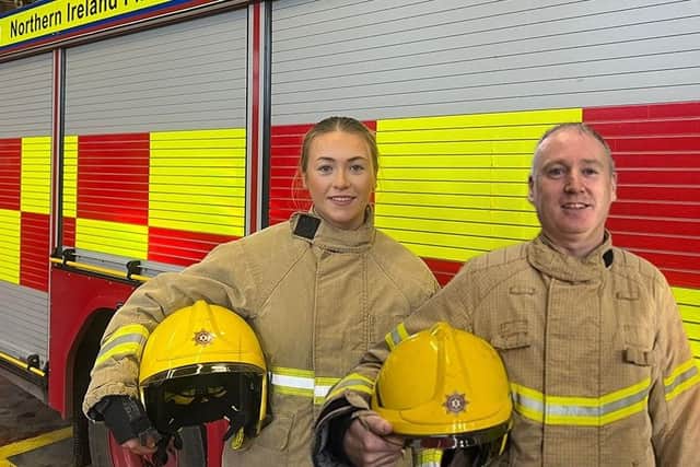 The Northern Ireland Fire & Rescue Service (NIFRS) has launched a major recruitment drive for on-call firefighters across 43 stations. Picture: NIFRS
