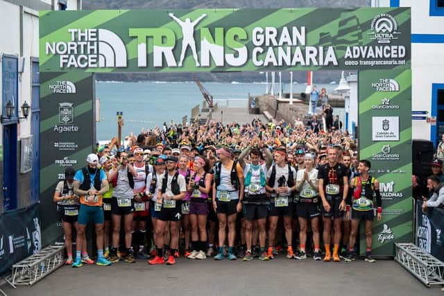 The start of the Trans Gran Canaria 2024. Credit Transgrancanaria