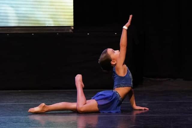 Penelope trains at one of North Downs leading dance studios Ards dance company in Newtownards five hours a week studying ballet, jazz and lyrical and also trains at Dromore Dance company in street dance and ballet. Pic credit: Ruth Reid