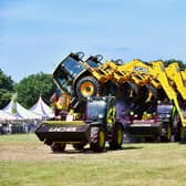 JCB Dancing Diggers set to wow crowds at this year’s Balmoral Show. Pic credit: RUAS