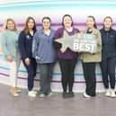 ​Pictured are current students on the Level 3 Dental Nursing National Diploma hoping to replicate the 100% pass rate.