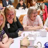 Women from Newtownabbey and Inishowen attended the celebration event.