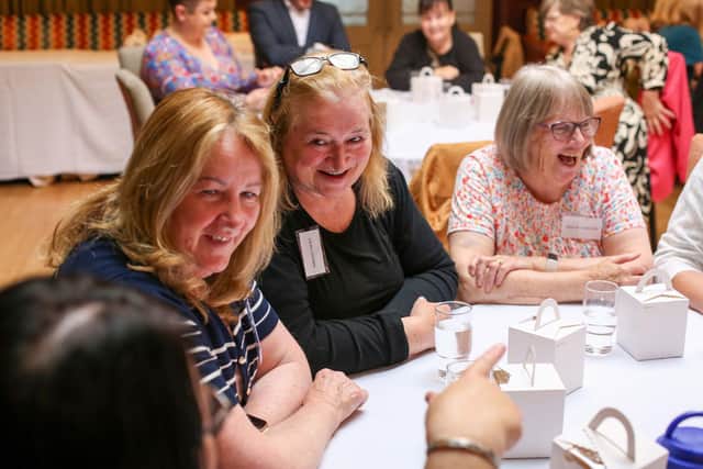 Women from Newtownabbey and Inishowen attended the celebration event.