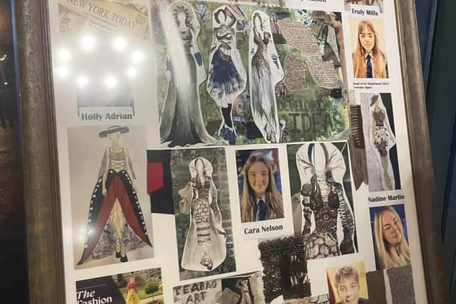 Larne Grammar School Art Students Design Board