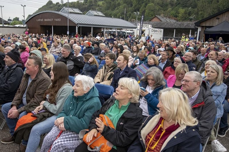 Larne was buzzing with the sound of music over the weekend.