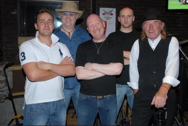 The Mike Wilgar Blues Band pictured at the Kiln in 2007. Photo by: Peter Rippon