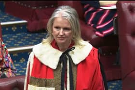Tandragee woman Joanne Cash who has entered the House of Lords as Baroness Cash of Banbridge, Co Down.