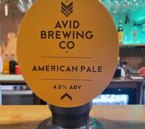 American Pale is a session ale with a refreshing citrus flavour and a floral aroma using American hops, served at Crafty Beggars Ale House, 284b Garstang Road, Fulwood, Preston. It is 4 percent and made by Avid Brewing Company. All ales are £3 at the pub’s Tuesday Club.